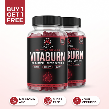 VitaBurn | Nighttime Fat Burner Gummies - Wild Strawberry